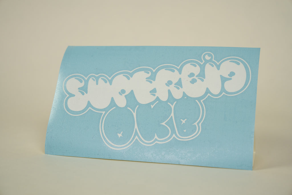Okubo's SuperBig OKB Vinyl Decal