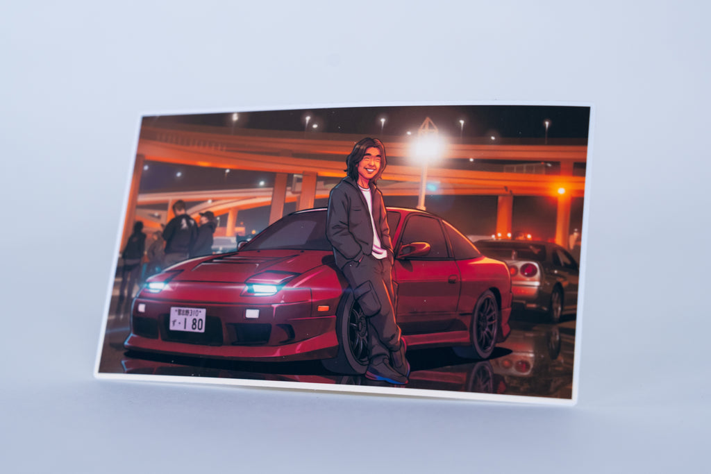 Rich 180SX Daikoku Die Cut Vinyl Sticker