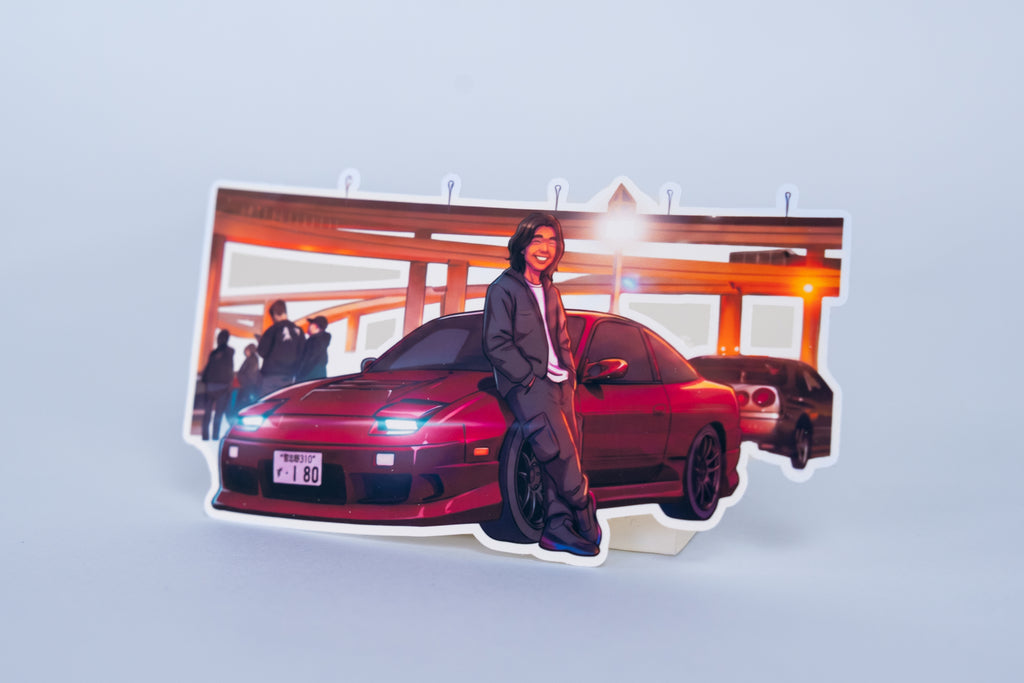 Rich 180SX Daikoku Die Cut Vinyl Sticker