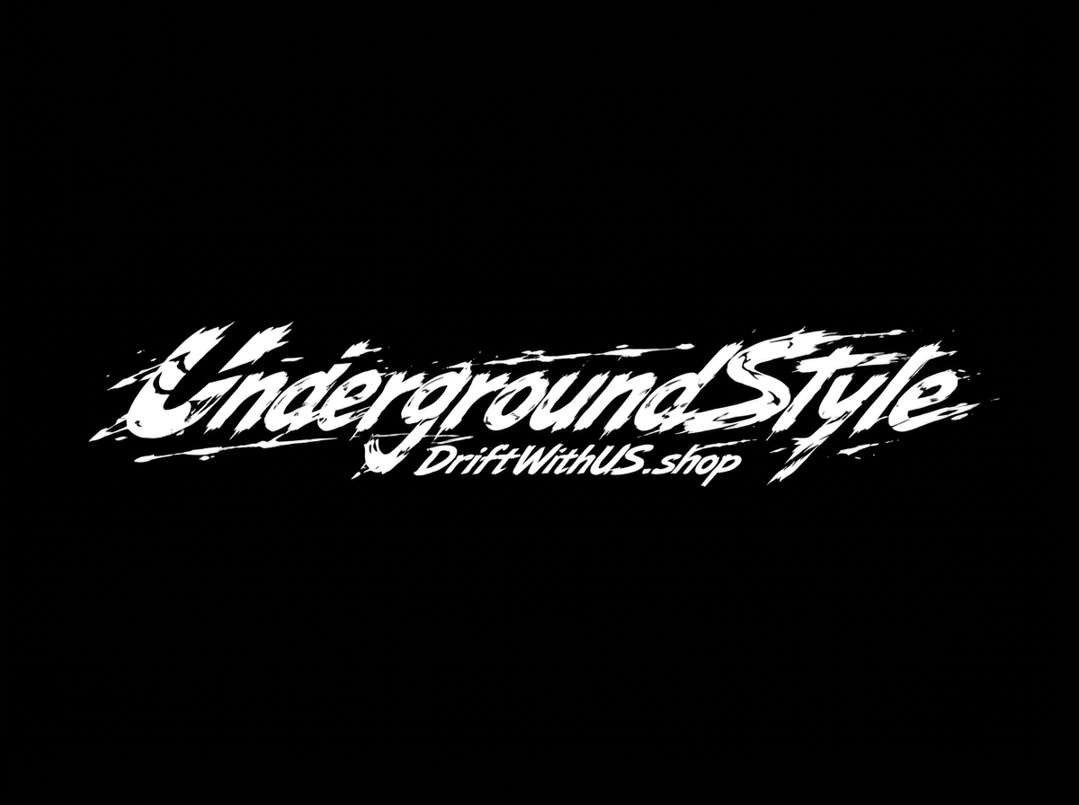 DriftWithUS - Underground Style Sticker