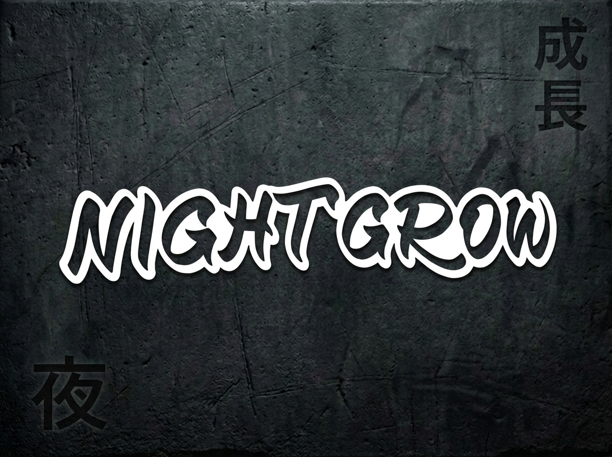 Yamaken's NightGrow Sticker