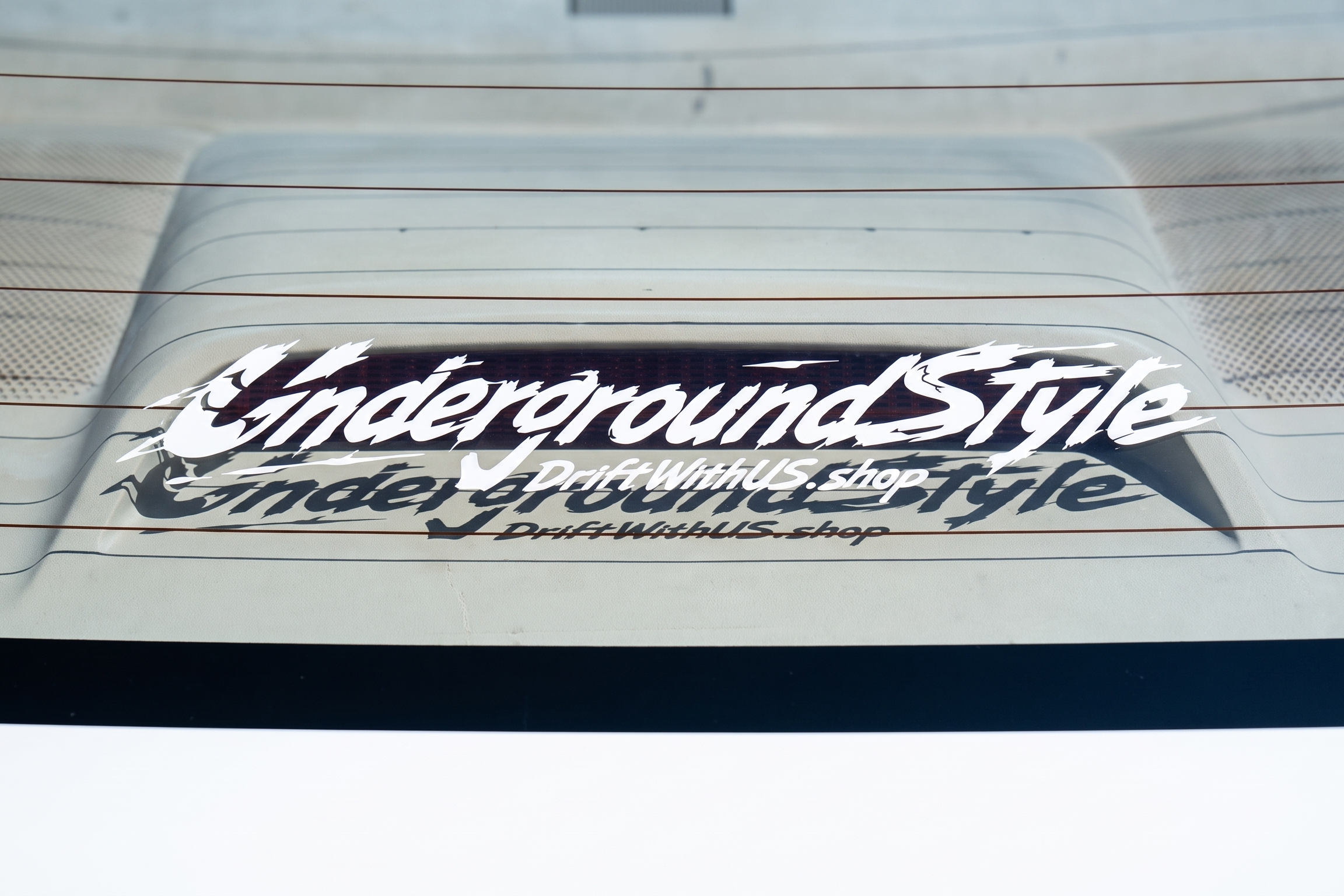 DriftWithUS - Underground Style Vinyl Decal